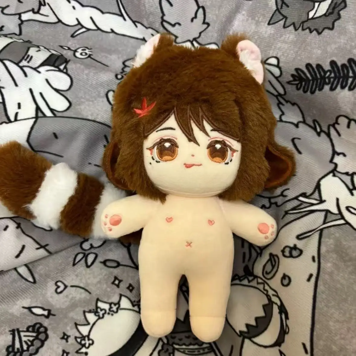 Leiri Shoko 20cm Jujutsu Kaisen Stuffed Plush Toy Kawaii Cosplay Soft Cotton Doll With Skeleton Cartoon Dress Up Figures Gift
