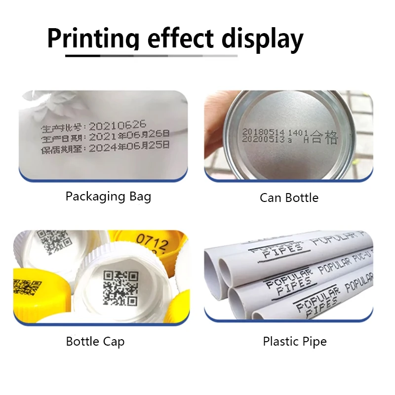 2588+M 2588 2588+ Handheld Printer Ink Cartridge Fast Dry Eco Solvent Print Height 12.7mm Inkjet Printer Colorful Ink Cartridge