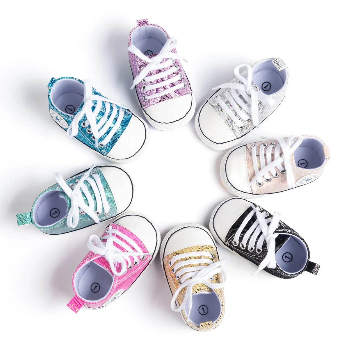 

Baby Step Shoes Первая пара детской обуви для малышей Детская парусиновая обувь Дышащая нескользящая модная обувь на шнуровке для мальчиков и девочек
