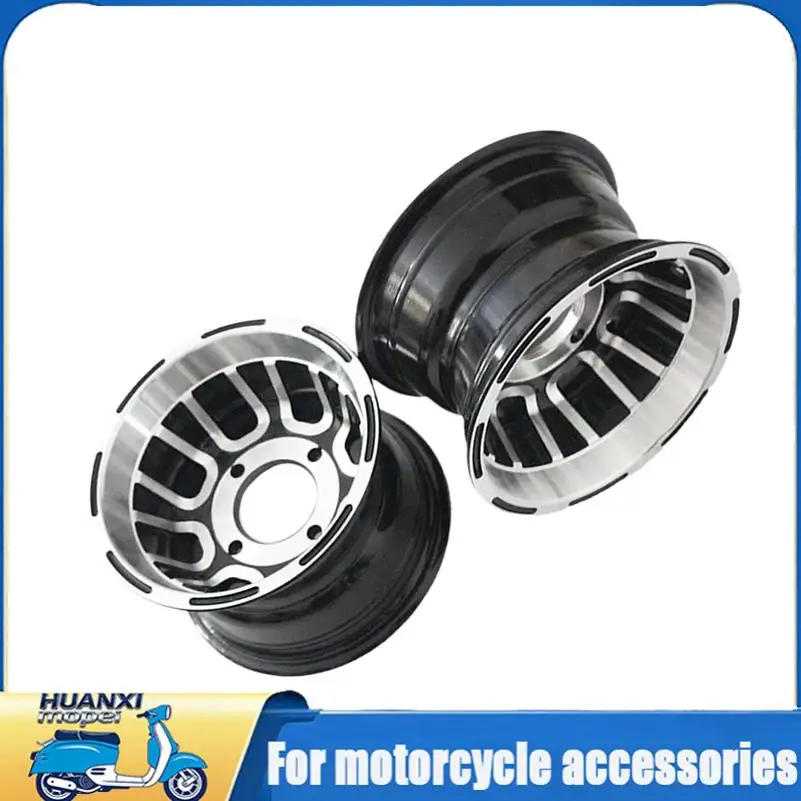 8 Inch Aluminum Alloy Front Rear Wheel Hub Lightweight Corrosion Resistant Rim Fit ATV Quad Bike Go Kart Beach Buggy Golf Cart Off Road Replacement Parts - view 4