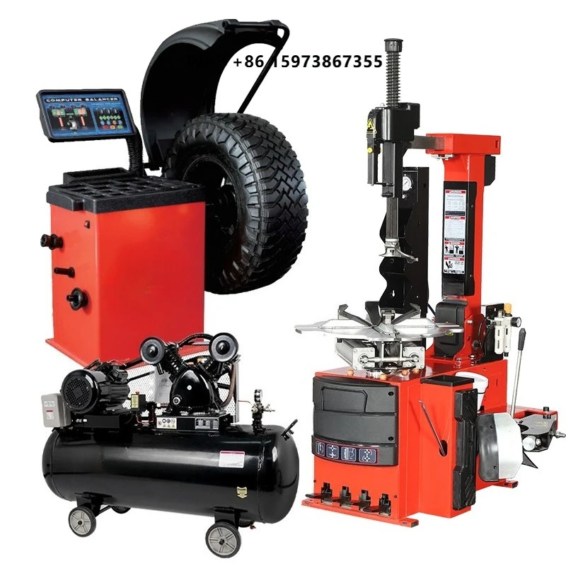 

Tire Repair Machine Combination New Style Multiple Types Car Repair Combo Tire Changer Wheel Balacer