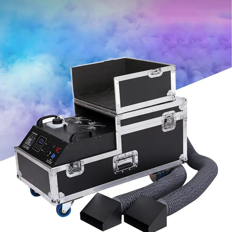 

Fog machine Effect dj party for wedding 2000W Concert Fog Machine DMX LCD Control Disco Water Low smoking machine