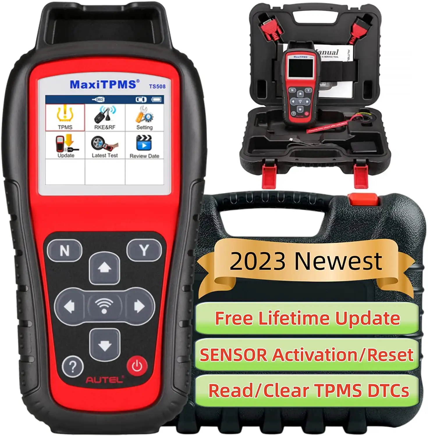 

Автомобильный диагностический инструмент TS508 с выпуском TPMS, диагностикой TPMS