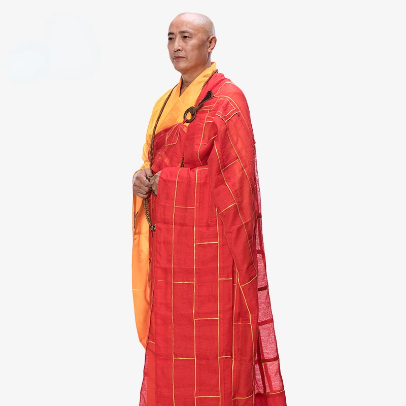 

Kasaya Jiasha Chinese Buddhist Robes Buddhism Summer Thin Style Monk Clothes Men