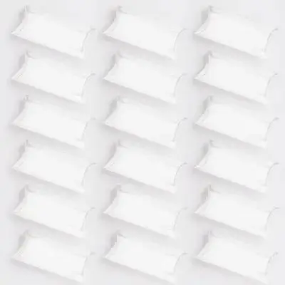 

50Pcs Candy Packaging Boxes Clear Pillow Shape Transparent Gift Boxes Creative Candy Storage Pillow Gift Packaging Cases