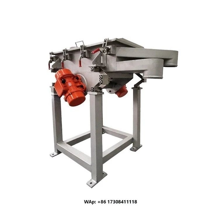 RUNNEST High-efficiency New Motor Linear Vibrating Screen Food Processing Sieving Industrial Use Removing Impurities Small Seeds