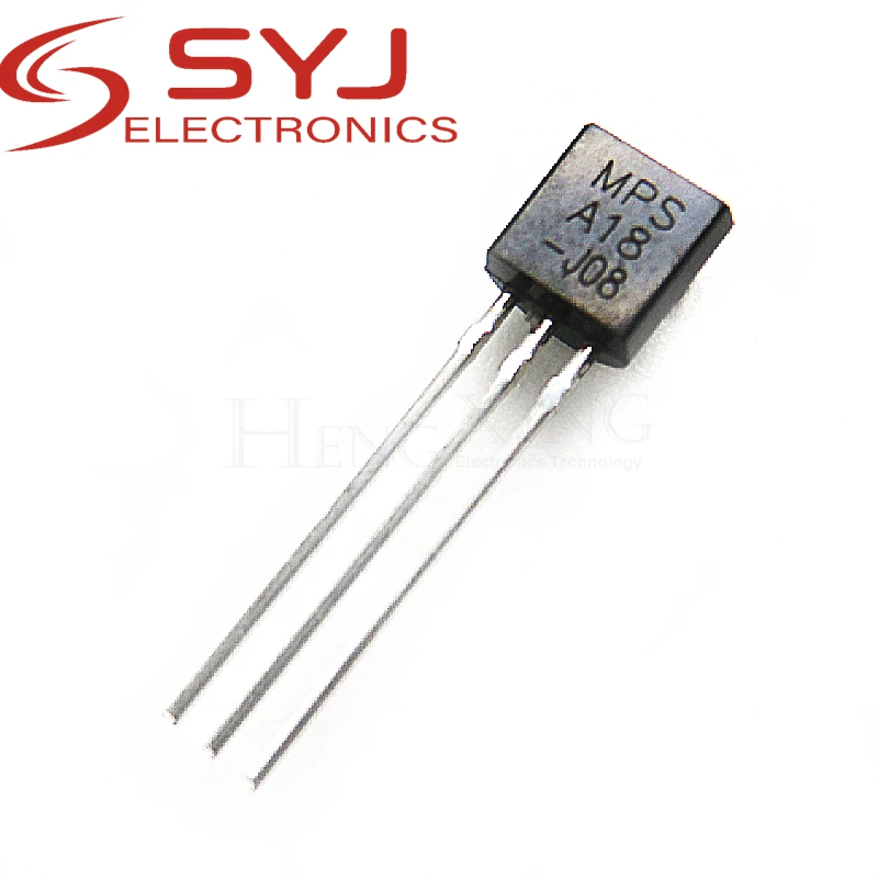 50pcs/lot MPSA18 A18 TO-92 Bipolar Transistors - BJT 200mA 45V In Stock