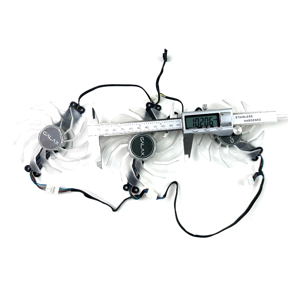 Wentylator chłodzący 92MM TH9215S2H-PDB03 102MM TH1015S2H-PBA01 Wentylator chłodzący do karty graficznej Galax/KFA2 RTX 3080 3070 3080Ti 3070Ti Gamer — zdjęcie produktu 2