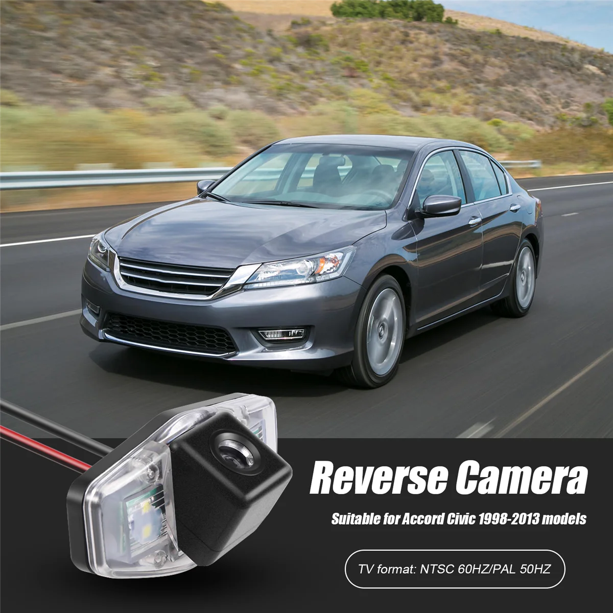 Автомобильная камера заднего вида для Honda Accord Civic EK FD Pilot Fit Jazz Acura TSX 1998-2013