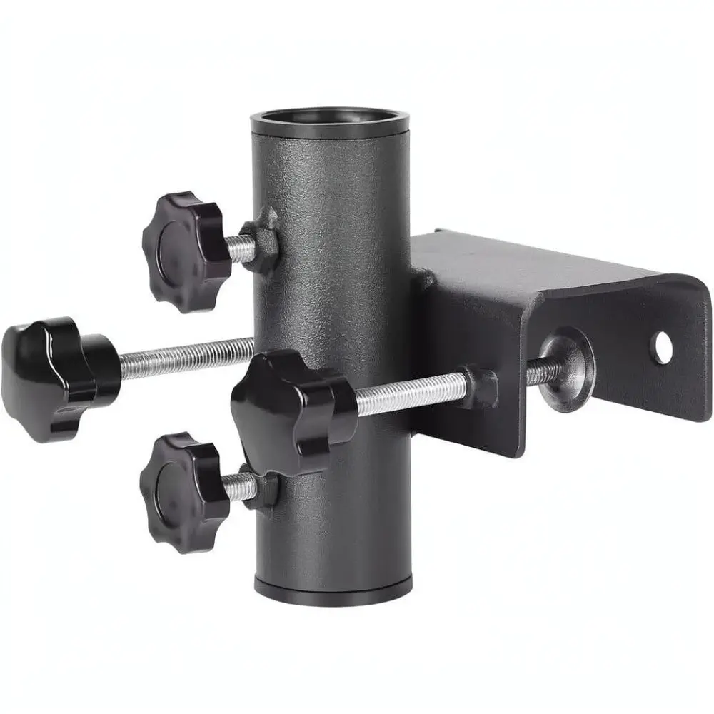 Heavy Duty Umbrella Holder Mount For Tricycle Truck Outdoor Stall Sunshade Bracket Iron Clamp Fixed Stand Accessory