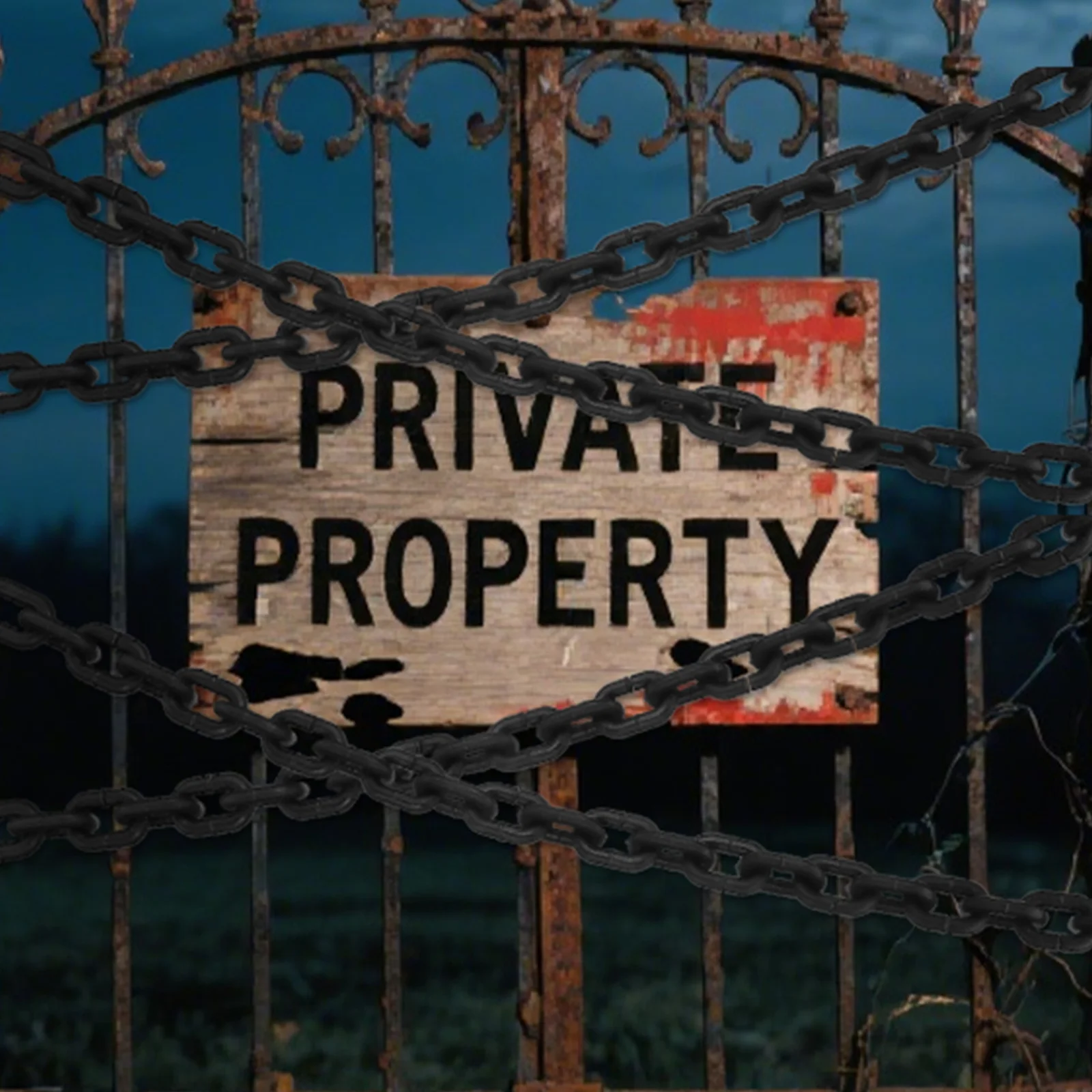 

Halloween Costume Party Chain Plastic Fake Chain Long Enough Attract Attention Increase Atmosphere Halloween Prop