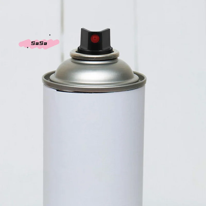 그래피티 스트리트 아트 에어로졸 병 교체용 플라스틱 화이트 노즐 도트 패트 스프레이 페인트 캡 10개