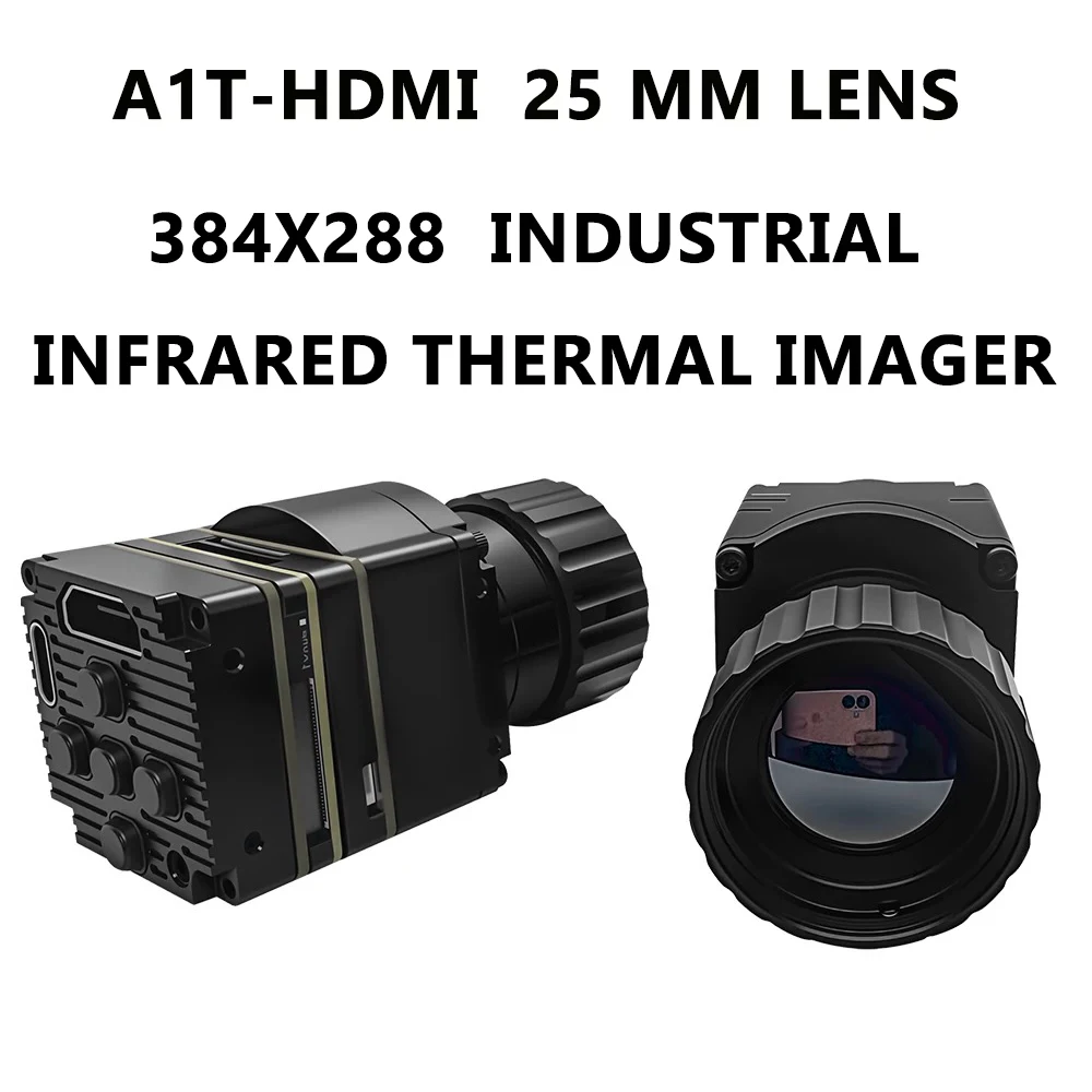 

384X288 12μm 25MM lens HDMI & USB UVC Output Infrared Thermal Imager Thermal Camera IR Thermal imaging for Hunting,A1T-HDMI