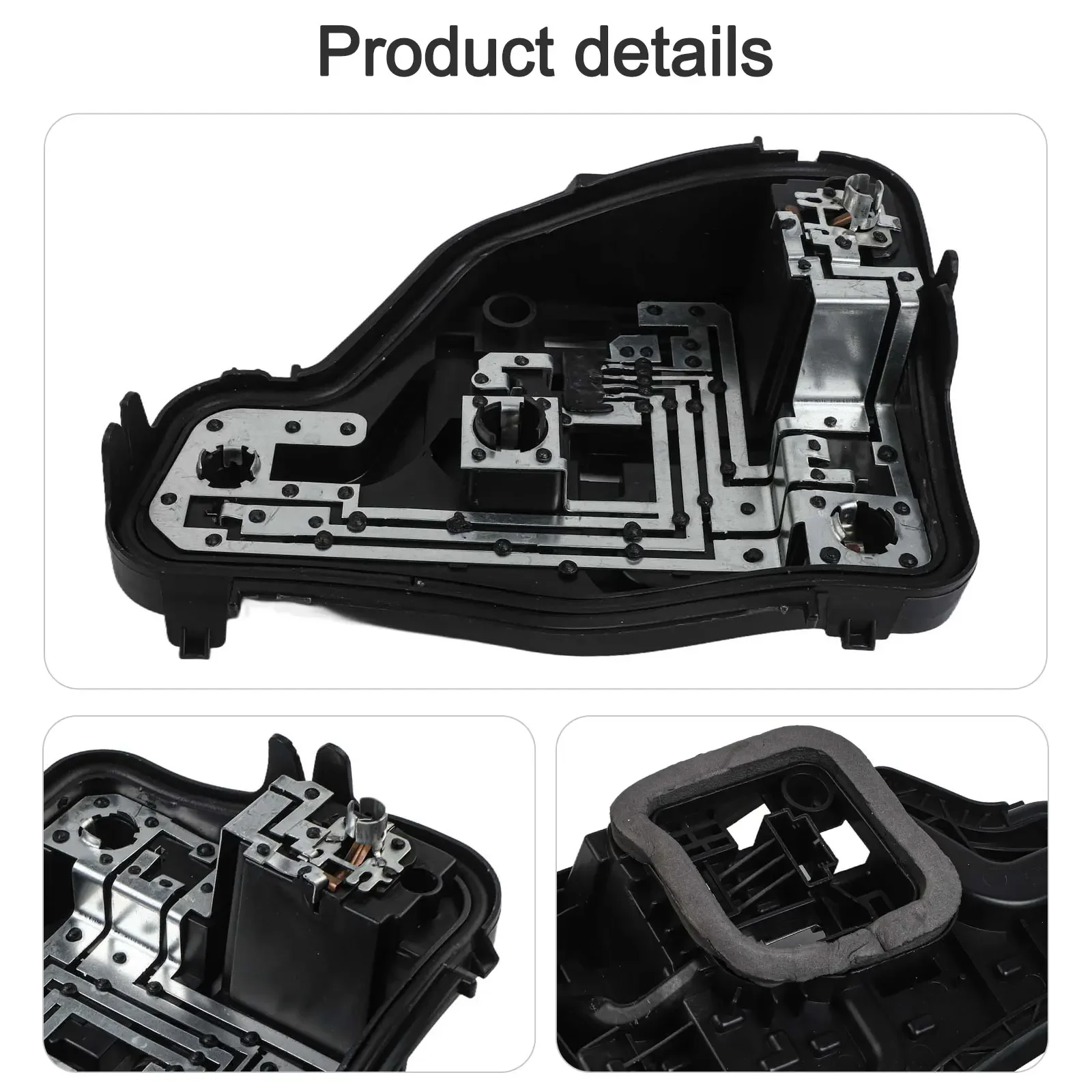 Car Rear Left Lamp Bulb Socket Holder 6C0945257A For Polo 6R 2014-2018 Rear Taillight Base Circuit Board Black Car Accessories