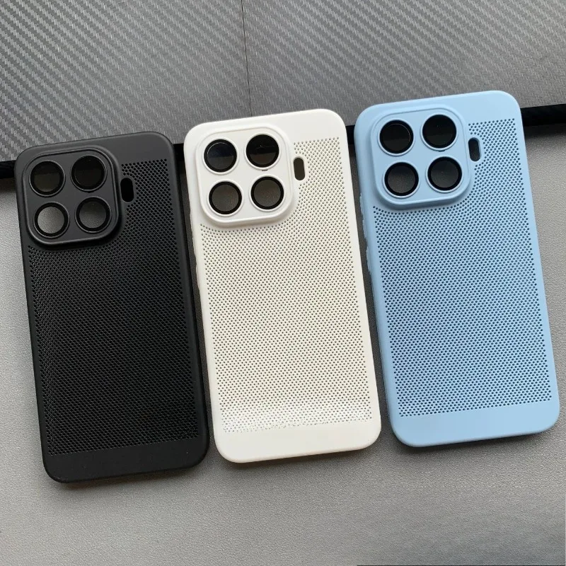 For Xiaomi 17T Pro Mi 17 T Heat Dissipation Hard Phone Case for Xiaomi 17TPro Cooling Honeycomb Mesh Shockproof Lens Film Shell