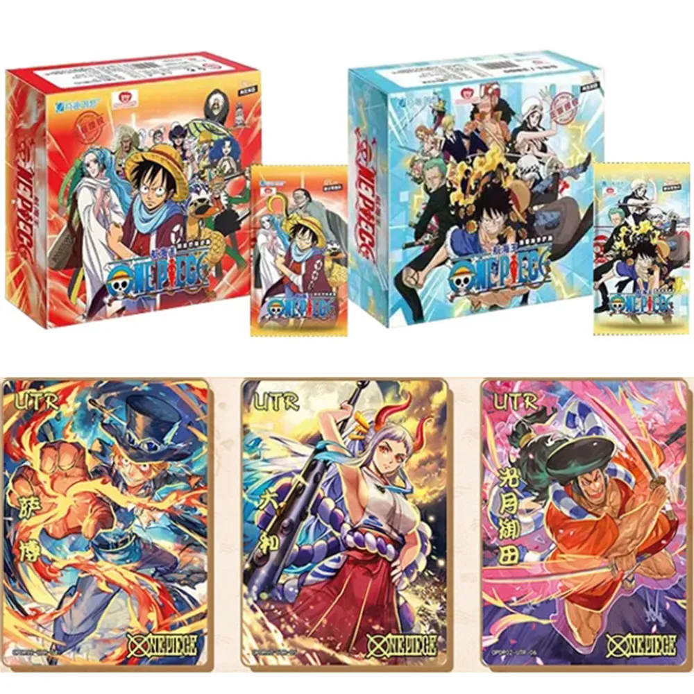 

Genuine One Piece Card Luffy Empress Nami Zoro Robin Bounty Card Anime Peripheral Collection Cards Toys Gifts