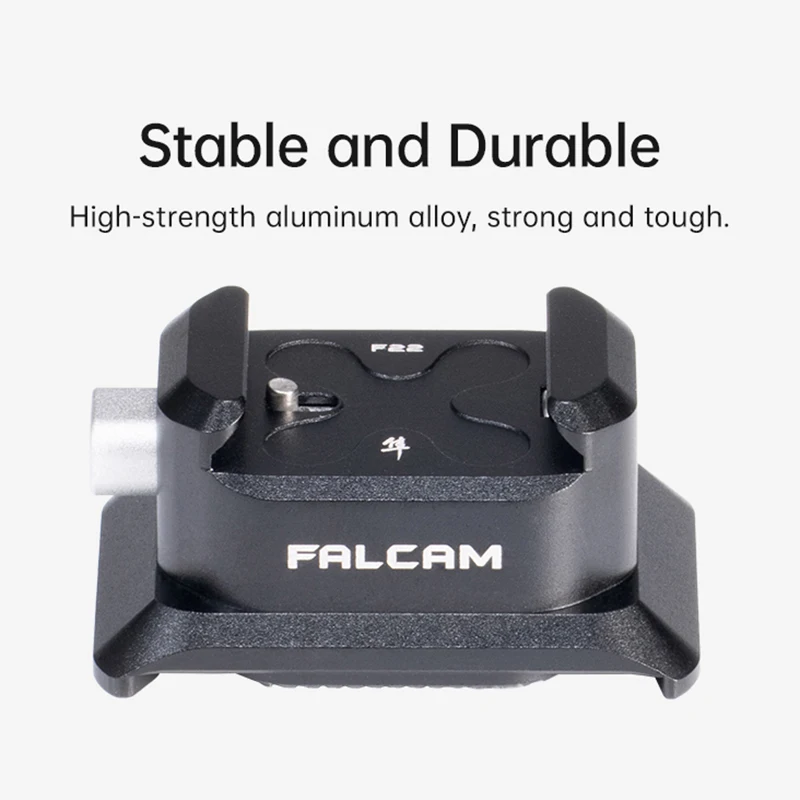 FALCAM F22 a F38 y Arri Adaptador Sistema de interfaz de base de liberación rápida con estándar Arri para expansión de accesorios de cámara