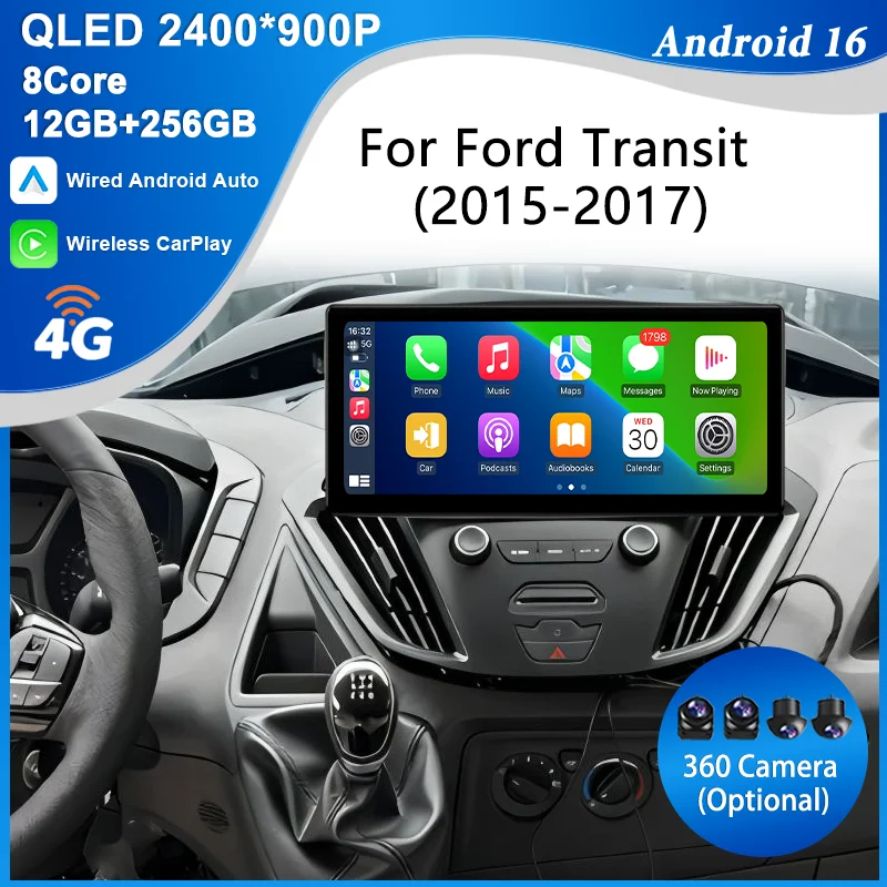 for Ford Transit 2015-2017 12.3