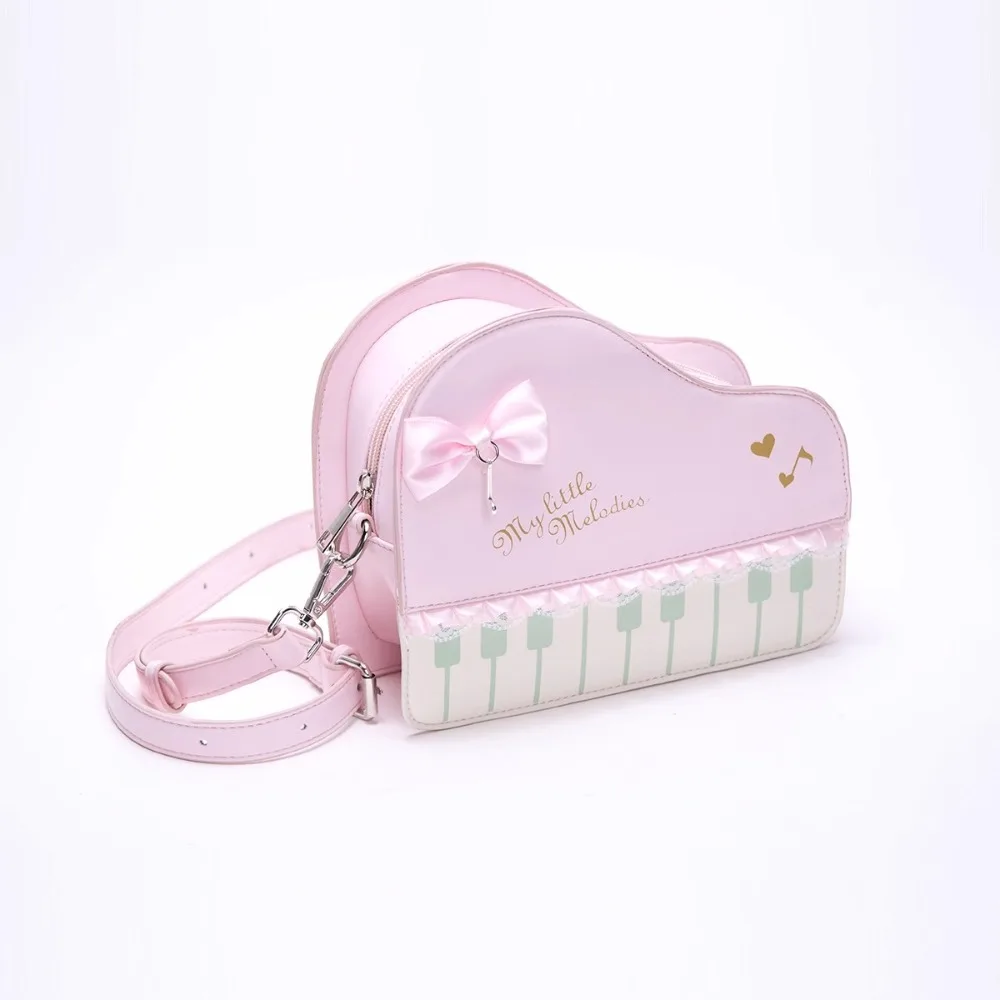 

Creative Piano Crossbady Bag Sweet Cool Bow Sac Femme Phone Bolso Hot Sale Bolsos De Mujer Fashionable Bags for Woman