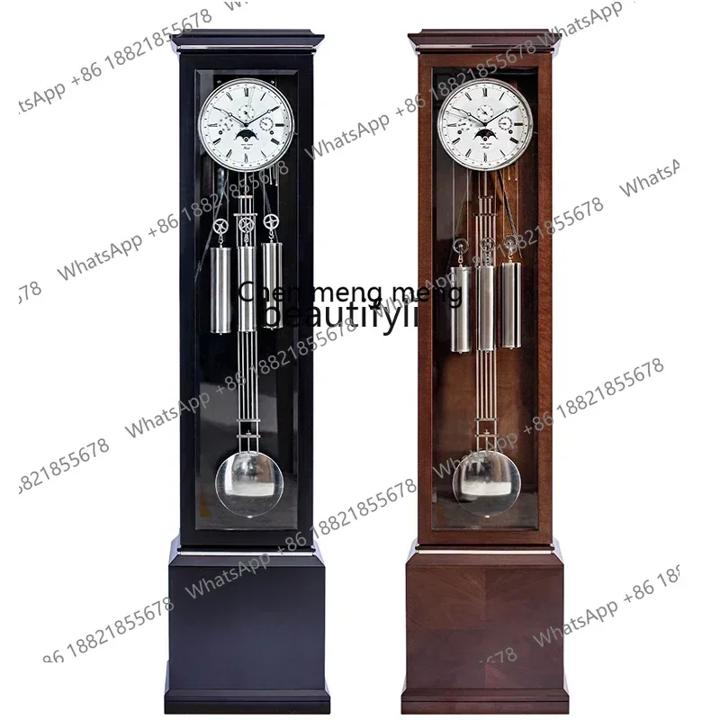 

B178 Mechanical Floor Clock Living Room European Creative Simple Large Clock New Chinese Vertical Pendulum Clock
