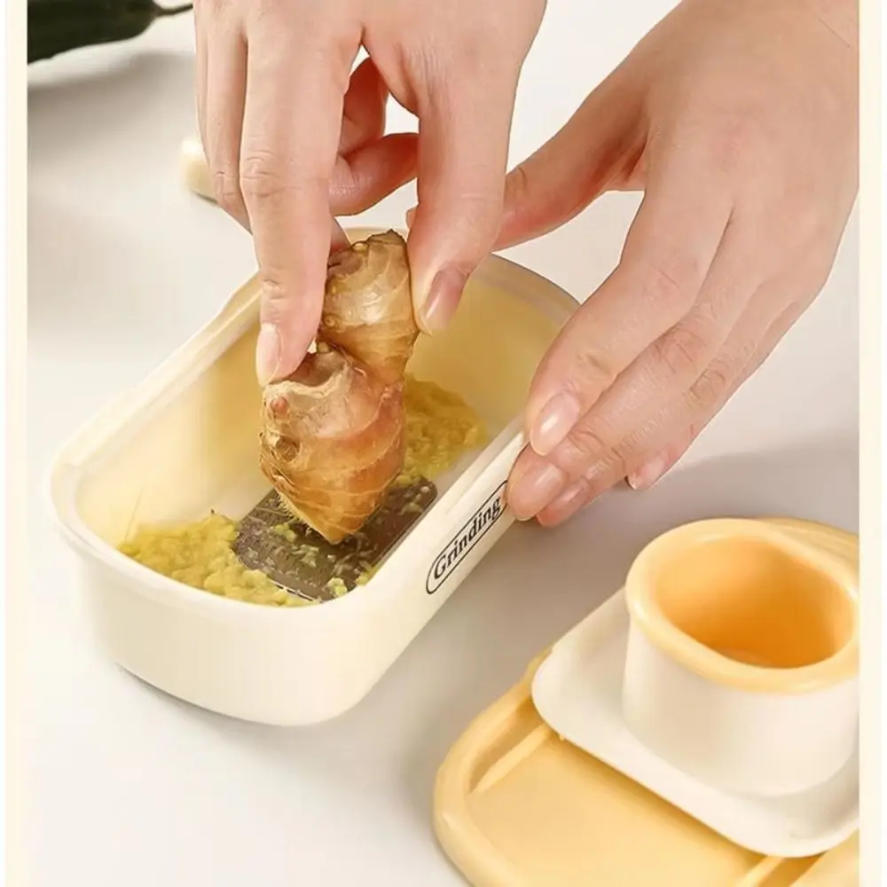 

Высококачественная терка для чеснока из полипропилена и нержавеющей стали, ручной многофункциональный строгальный станок для чеснока, кухонный инструмент