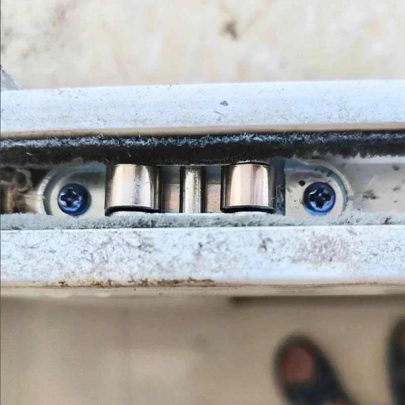 Poleas de ventana, herramientas de montaje de rodamiento silencioso, ruedas de aleación de Zinc, ranura en U, herrajes de pista de rodillo de puerta corredera de alta resistencia, 1-10 Uds.