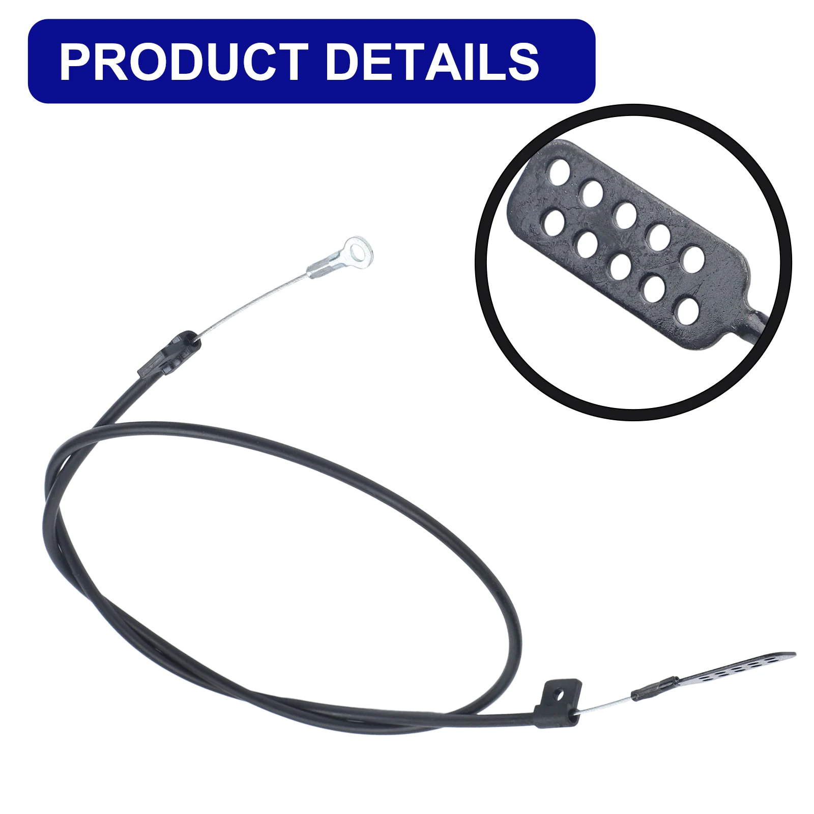 Side Cable Hood Release Latch 304006 for Chevrolet C3 1978 1982 Models Pull Cable Replacement for Hood Release System