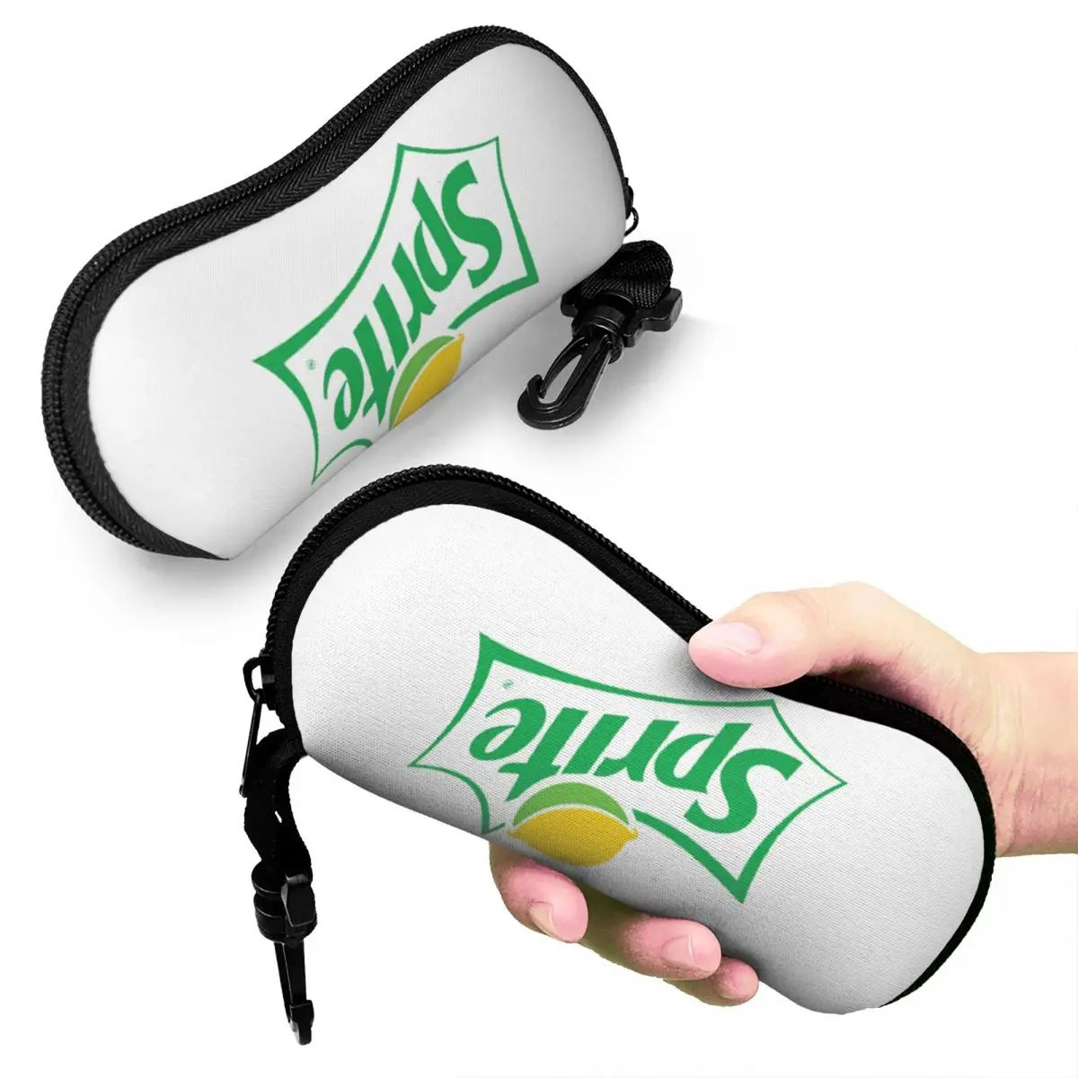 

Sprite оригинальный чехол для очков с логотипом, защитный чехол для солнцезащитных очков, коробка для женщин и мужчин, мягкая сумка для очков