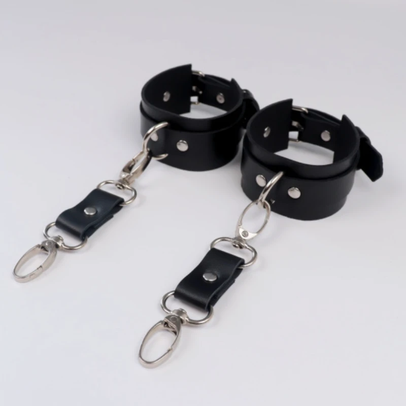 Handcuffs Sex Toys PU Leather Body Harness Cuffs Bondage Straps BDSM Kit Erotic Adult Sex Toys For Couples Party Sexy Accessorie