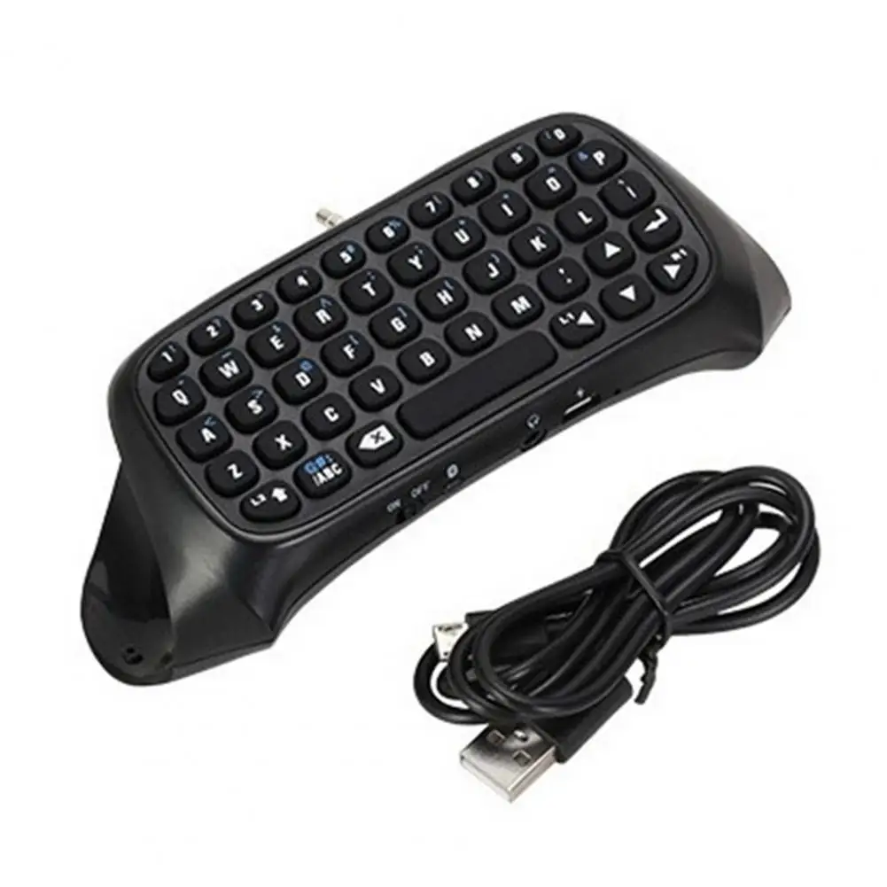 Game Controller Wireless Keyboard V3.0 Bluetooth Detachable USB Gamepad Handle Keyboard for PS4