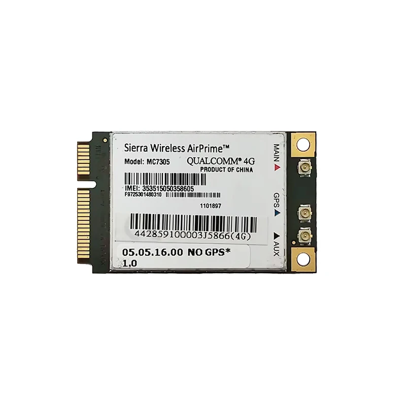 

Sierra Wireless Airprime MC7305 4G 3G 100Mb Mini PCI-E WWAN Module HSPA+ EDGE