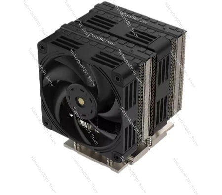 

6 heat pipe coolserver leopard SP5 radiator, double fan double tower, xiaolong epyc9754