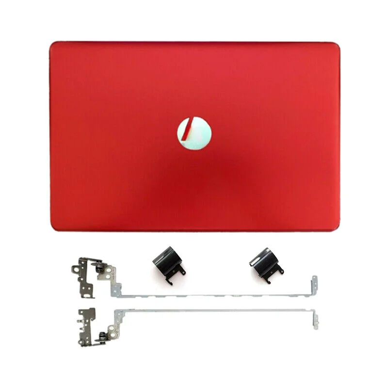 New LCD back cover red with hinges for HP 15-bs234wm 15-bs244wm L03441-001 US