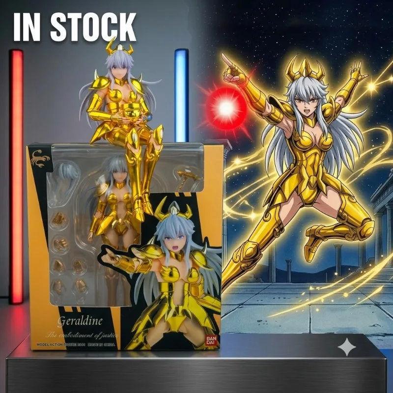 Saint Seiya GT Female Scorpio Geraldine EX Action Figure Metal Armor in Stock Brand New Collection Toy Gift