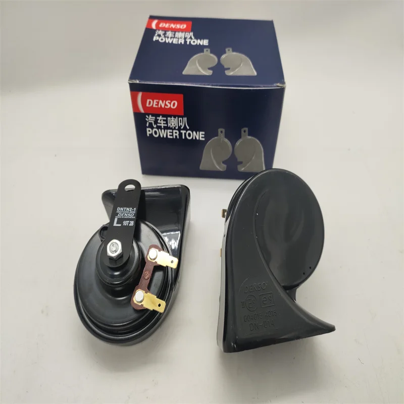 Free Shipping 10 Sets DENSO CORPORATION Car Horn 12V Snail Power TONE Original Quality Part NO.272000-2570 E9 DN-014 For Any Car