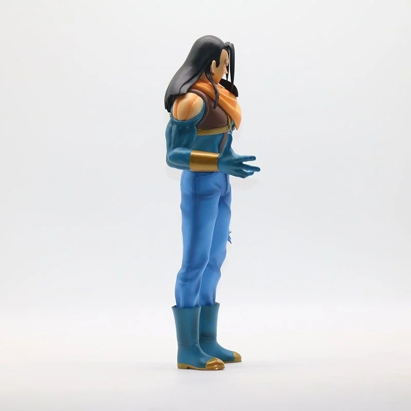 ドラゴンボールZgtアクションフィギュア,PVCコレクタブルモデル,装飾ギフト,Android 17,18,28cm