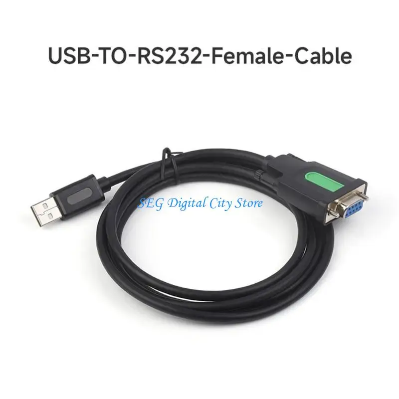 U75B USB do RS232 Adapter seryjny USB2.0 Kabel adaptera danych DB9 Port dla drukarki