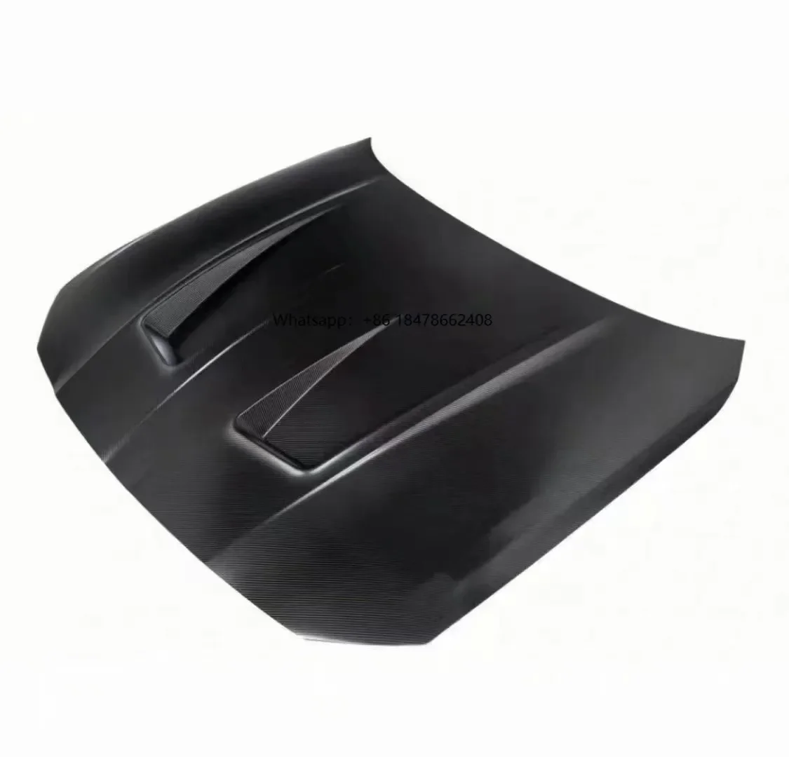 Dry Carbon Fiber Car Bonnet Hood IND Style Dry Carbon Hood Cover for M3 G80 M4 G82 Carbon Fiber Hood