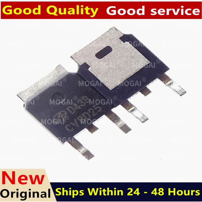 (10piece)100% New AOD438 AOD4454 D4454 TO-252 Chipset