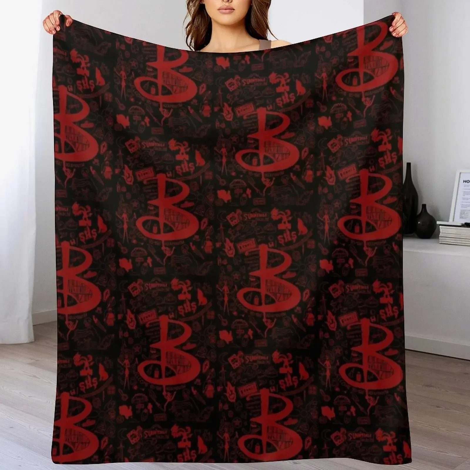 In every generation there is a chosen one... - Red Throw Blanket Fade Resistant Durable Throw Blanket