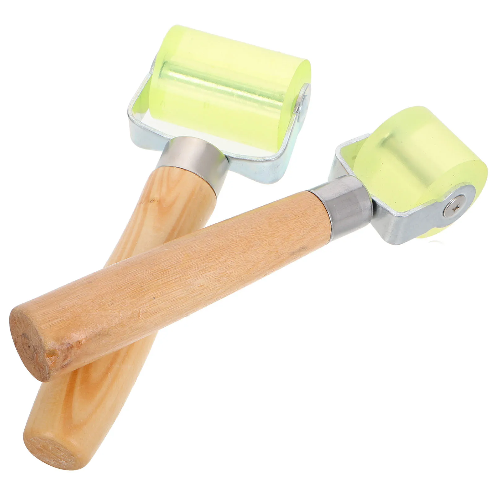 

2Pcs Automotive Sound Deadening Roller Car Audio Seam Roller Rubber Wheel Tool for Tire Repair Soundproof Insulation and