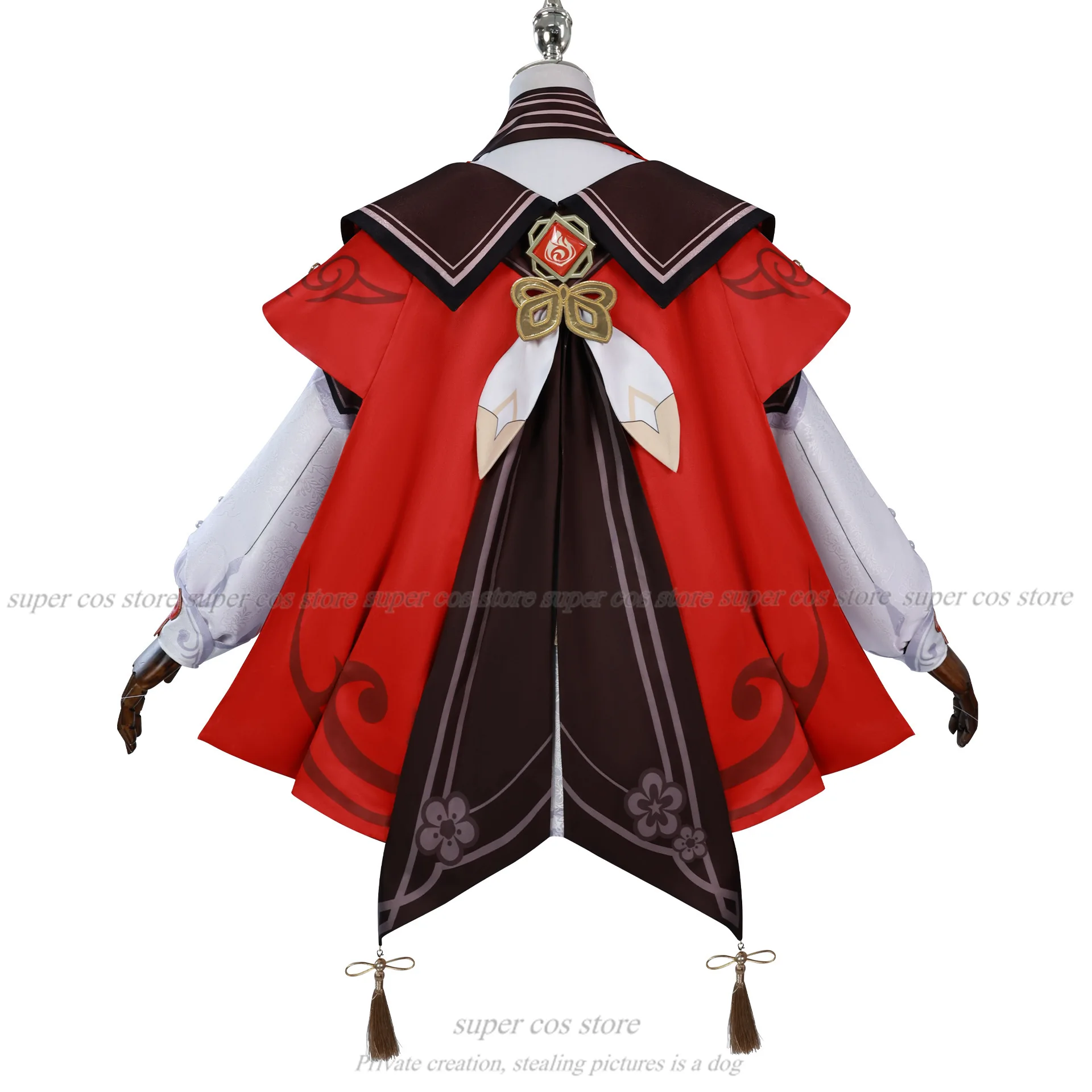 Genshin Impact Lantern Rite Hu Tao Косплей Костюм Cherries Snow Laden Hu Tao Женский костюм Хэллоуин Платье для ролевых игр