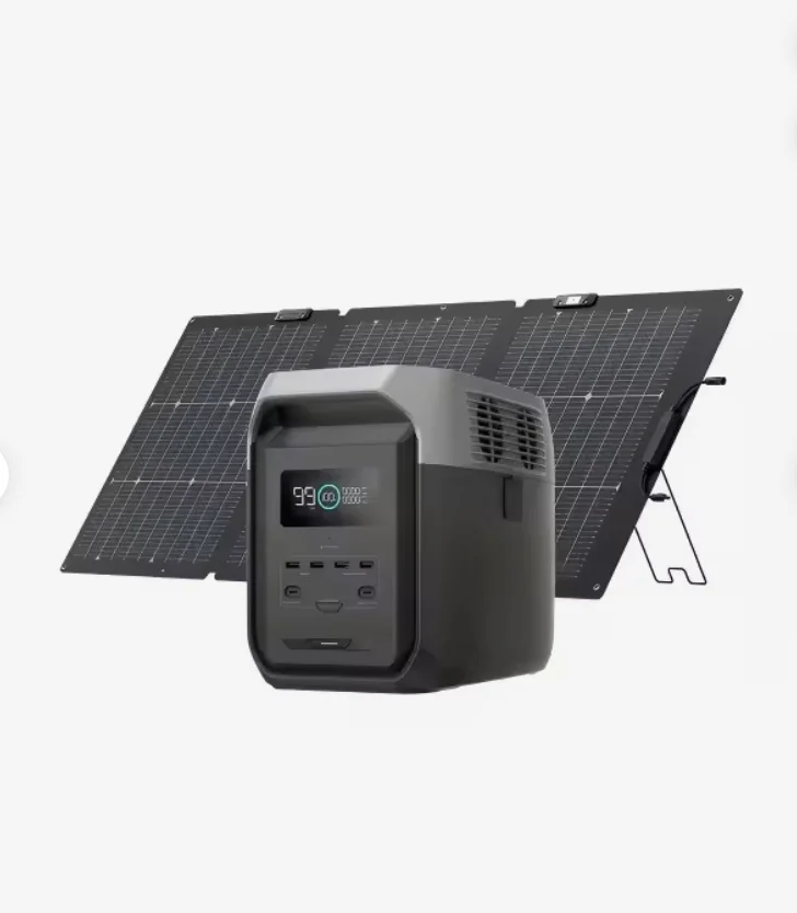 Ecoflow Delta 3 1500 1536Wh 1800W UPS Portable Power Station EF Ecoflow With Solar Generator Charging Station