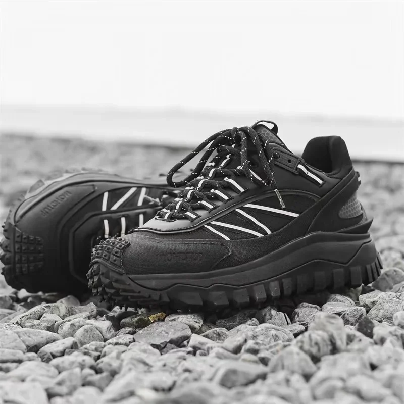 New High end Men's Shoes Fashion Trend Versatile Casual Shoes Thick soled Increased Wear resistant Running Sports Shoes sneakers