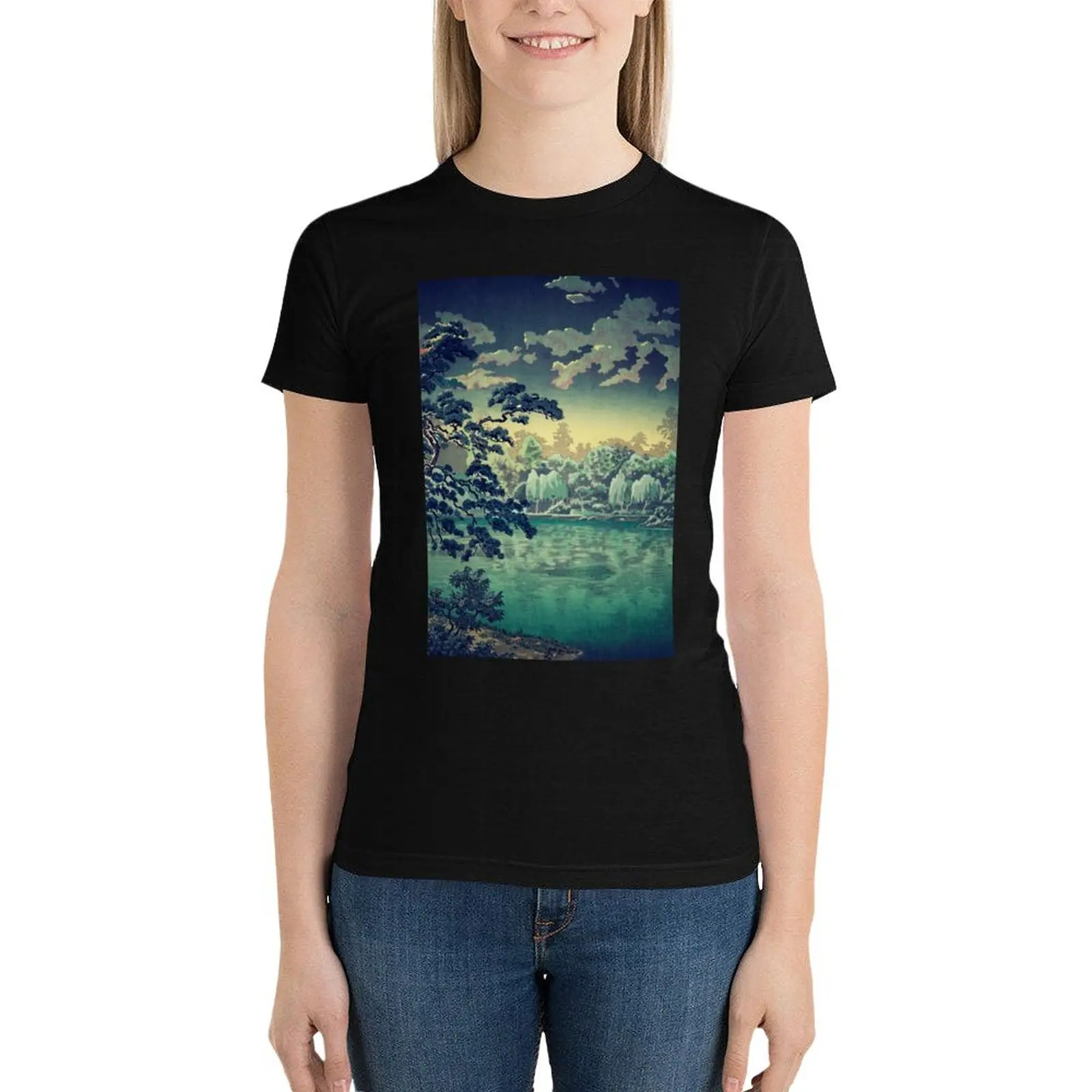 

At Yasa Bay - Nature Landscape T-Shirt anime clothes hippie clothes summer clothes Women's clothing