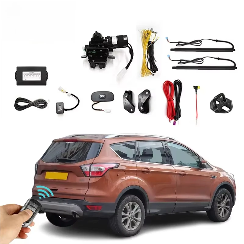 

Автоматический электрический привод багажника (двери) для Ford Kuga 2013 года, комплект для модернизации с опцией датчика открывания ногой