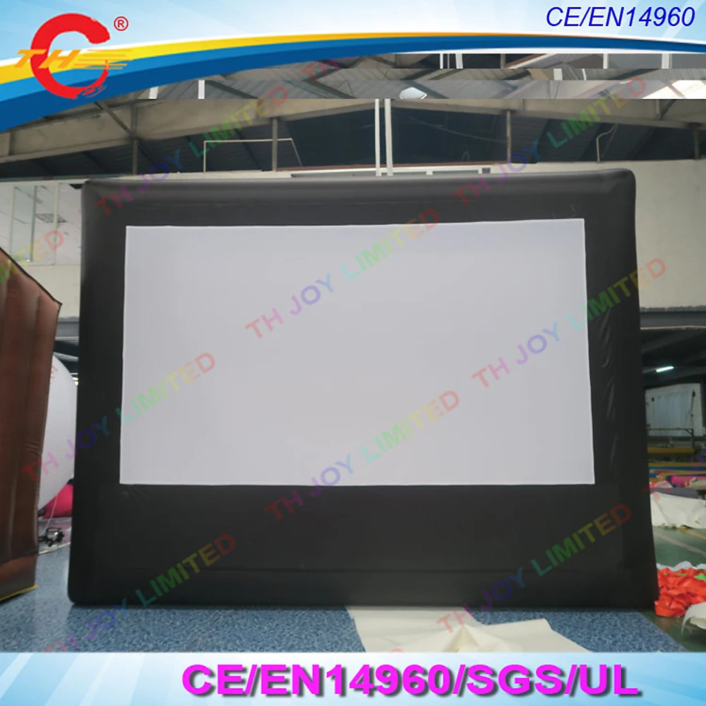 

free air ship to door,16:9 giant inflatable movie screen,Outdoor Inflatable Screen,inflatable projector screen