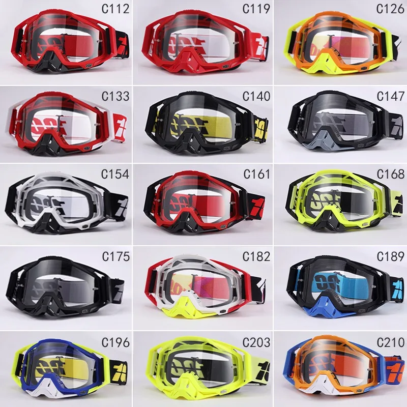 New Motorcycle Goggles for Off-Road Skiing, Windproof Dustproof UV400 Protection, Anti-Fog for Downhill Racing Riding Glasses