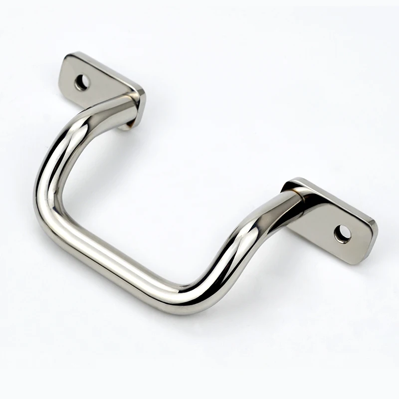 Parts for industrial factory automation 304 stainless steel handle equipment Bend angle welded stainless steel handle