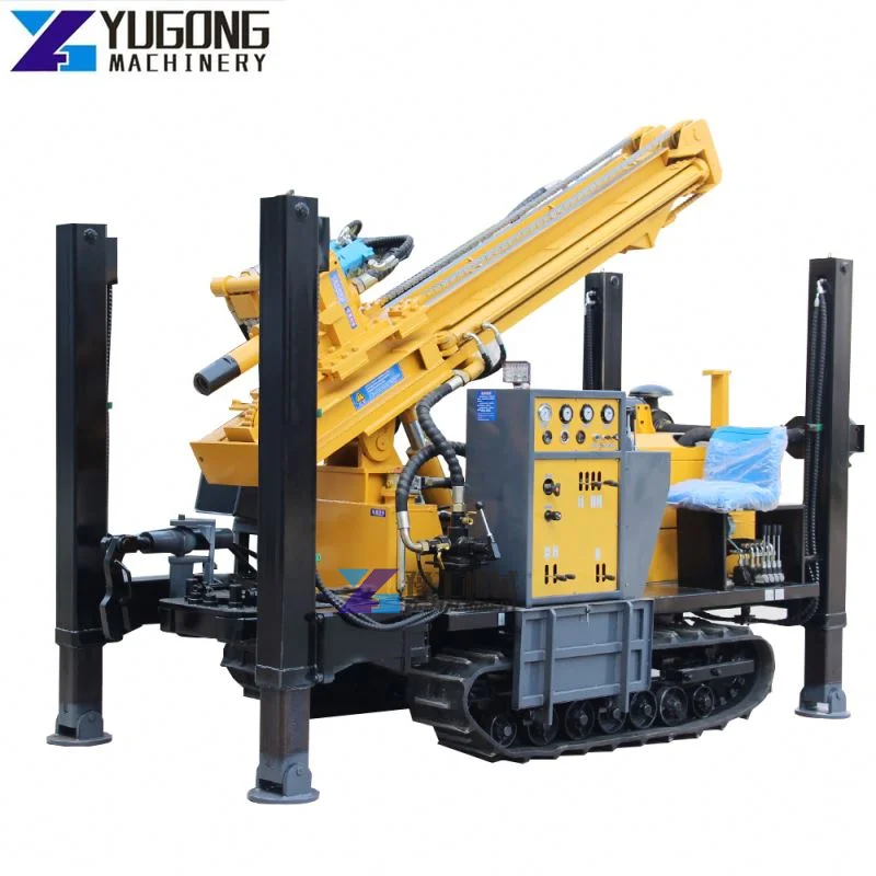 200m DTH Water Well Drilling Rig Machine Mine Drilling Rigs Crawler Portable Dth Drilling Rig Drill Machine for Sale